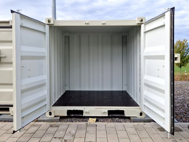 Seecontainer 6 Fuß - 1,8x2 m - Premiumqualität - NEU und robust