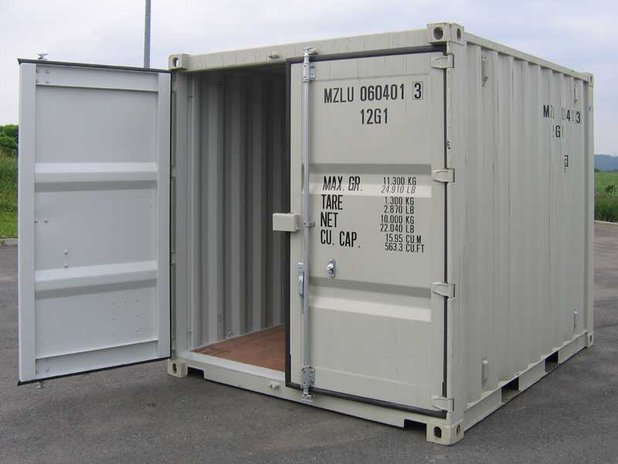 Kleiner Lagercontainer 10' - 3x2,4m - Typ 300L