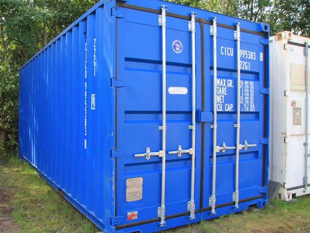 Seecontainer 20 Fuß One-Way - 6x2,4 m - NEUWERTIG mit CSC